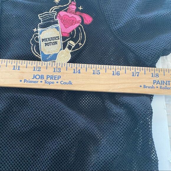 Harry Potter Mesh Top – Potion Embroidery, Girls M - Picture 6 of 9